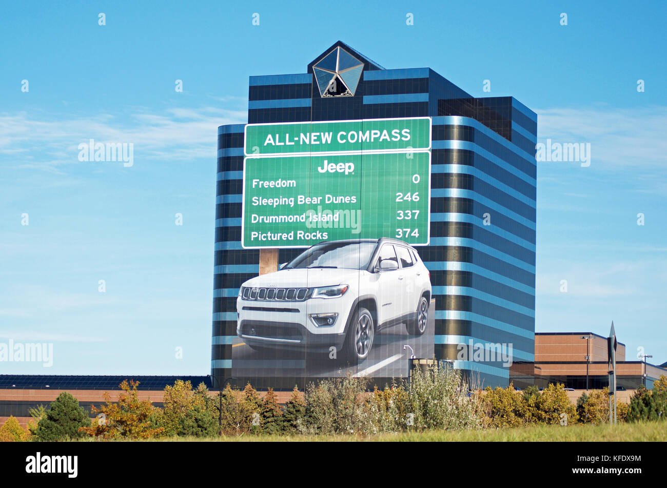 chrysler headquarters and technology center auburn hills mi 48326