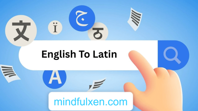 english to latin