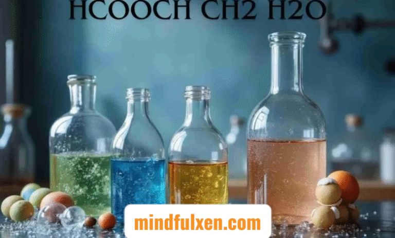 HCOOCH CH₂ H₂O